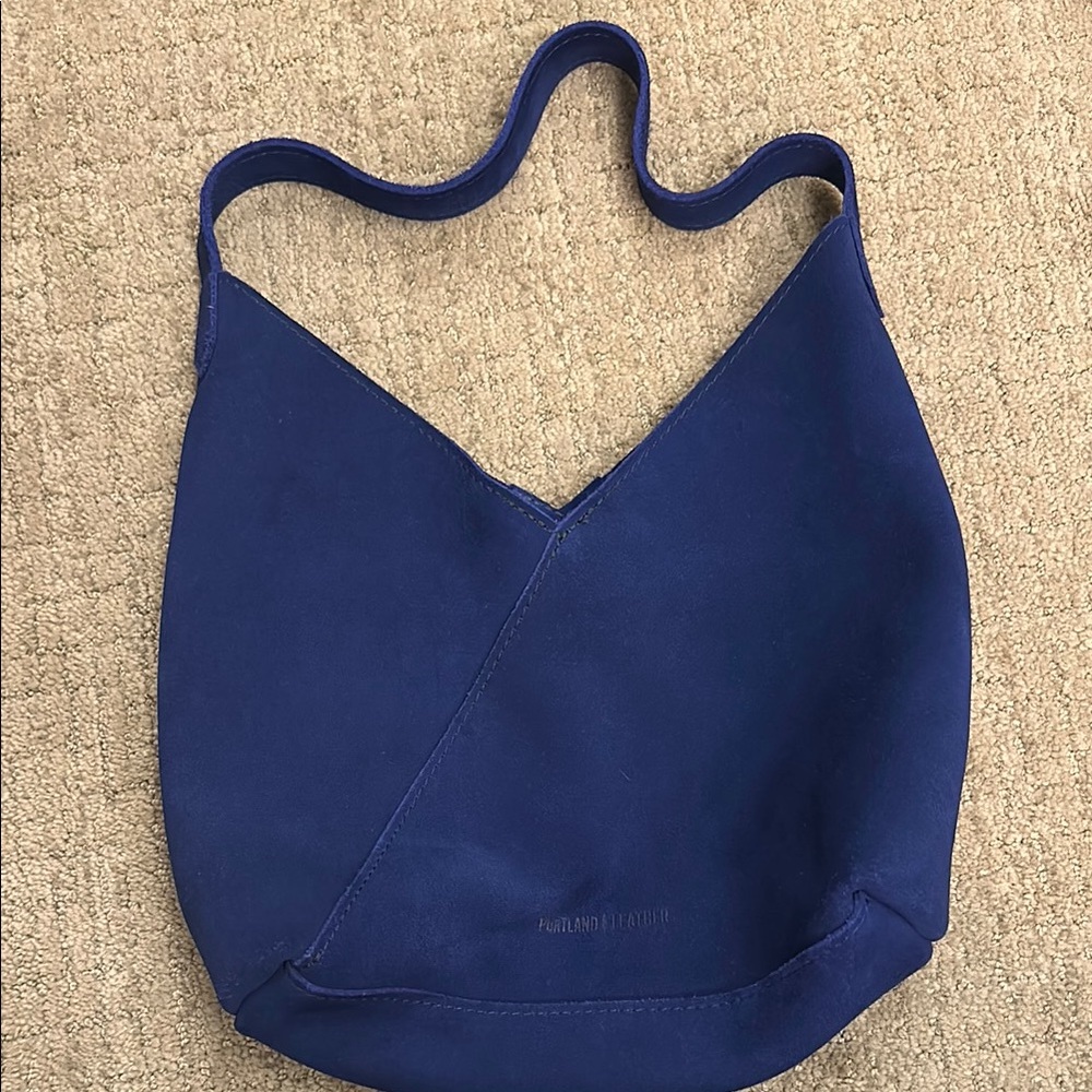 Portland Leather Naomi Large bag in Joni Blue
